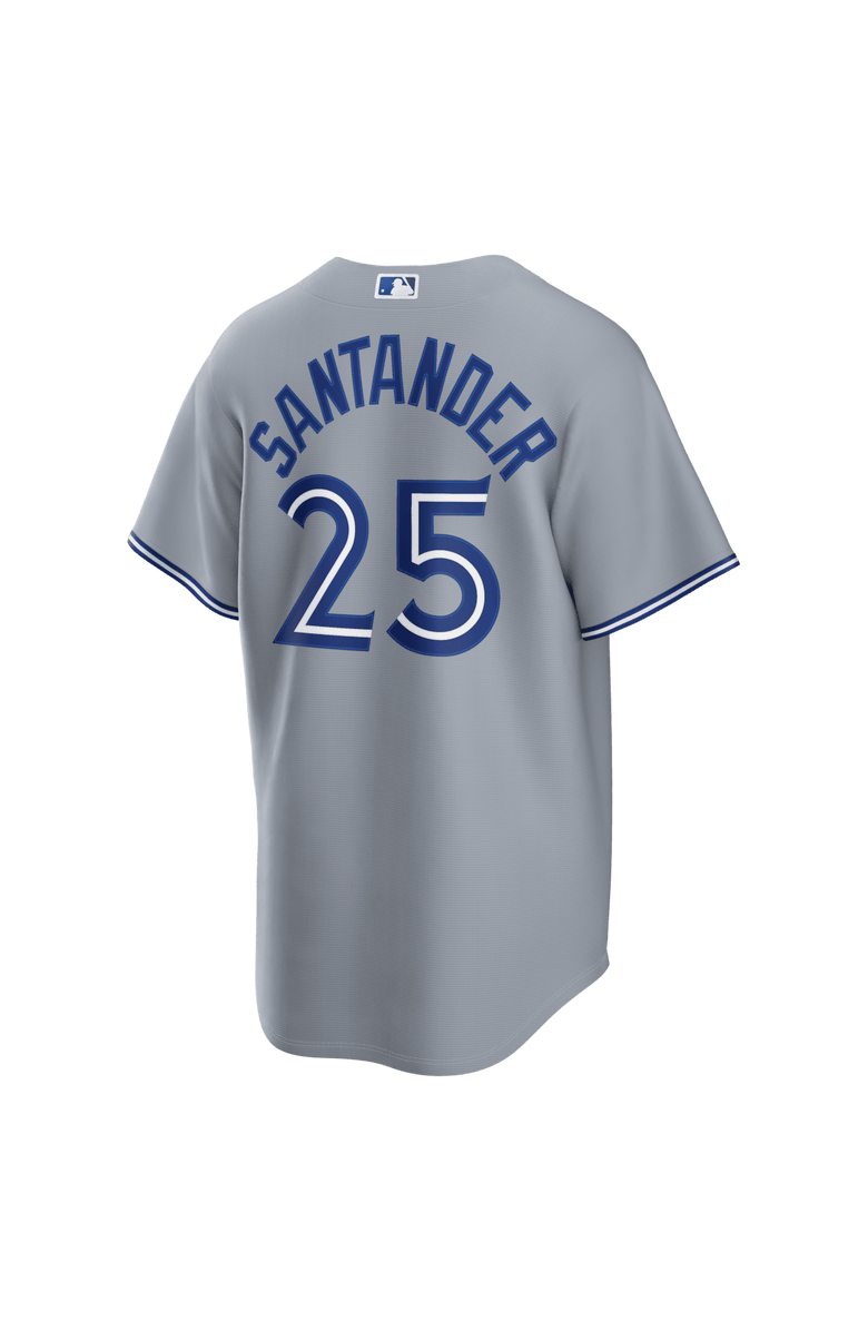 Nike Men's Nike Anthony Santander Gray Toronto Blue Jays Road Replica Jersey, Alternate, color, Gray