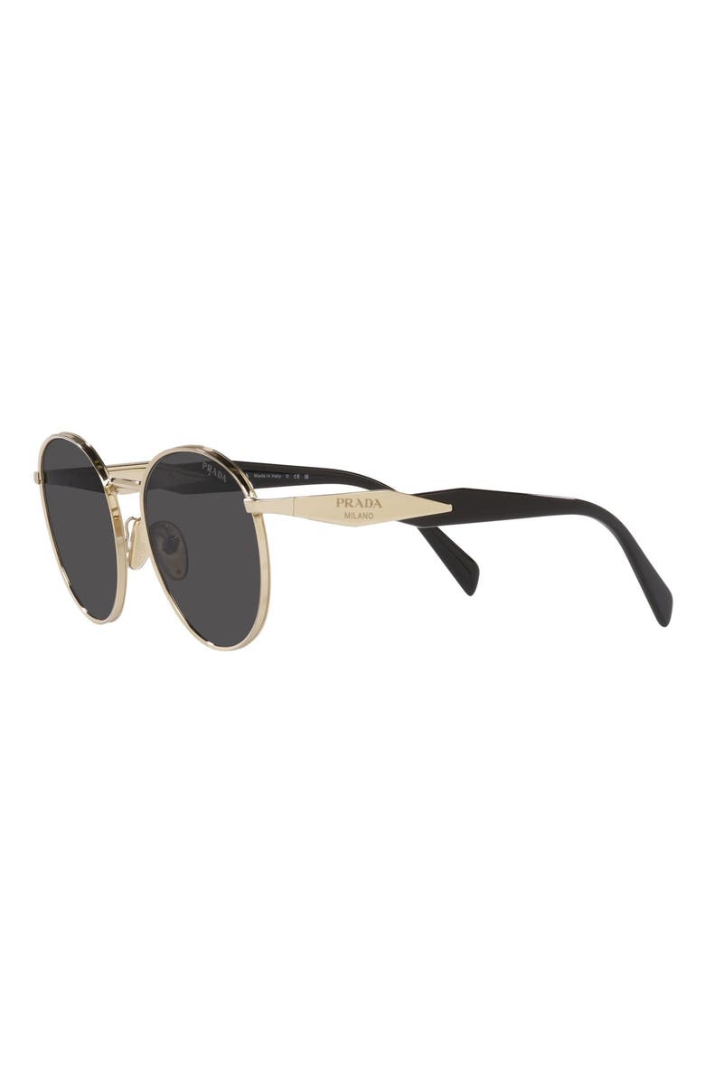 Prada 54mm Round Sunglasses | Nordstrom display picture 1