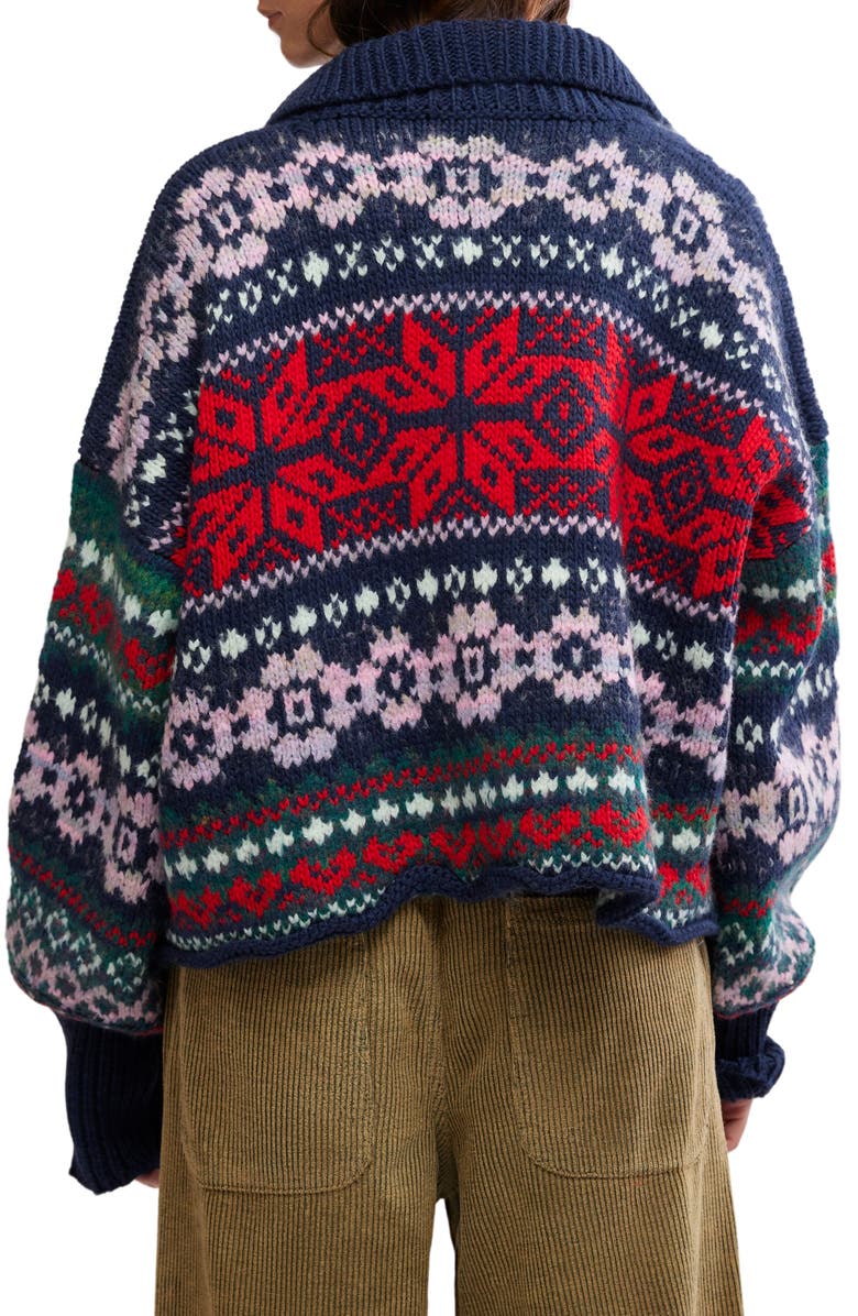 Free People Snowdrift Cardigan, Alternate, color,