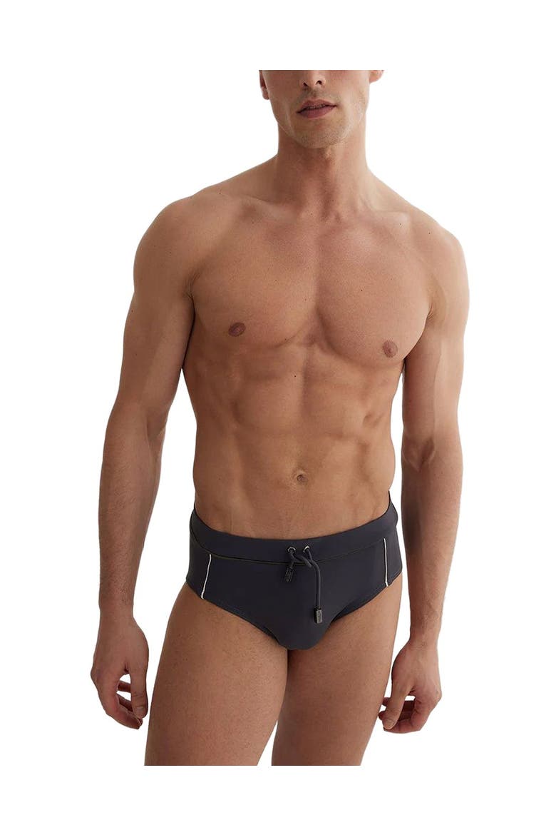 Ricardo Quick Dry Swim Briefs with Drawcord, Alternate, color, Grey