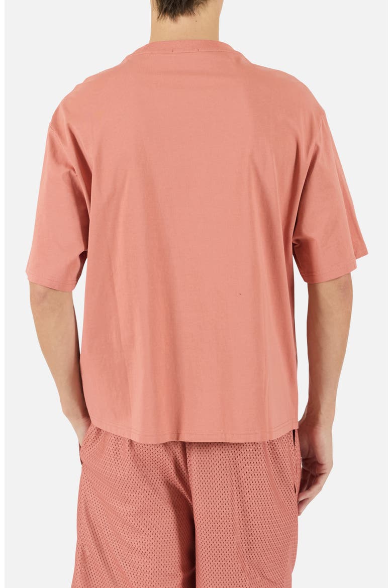 Rivet Pocket Cotton Blend T-Shirt, Alternate, color, BRICK DUST