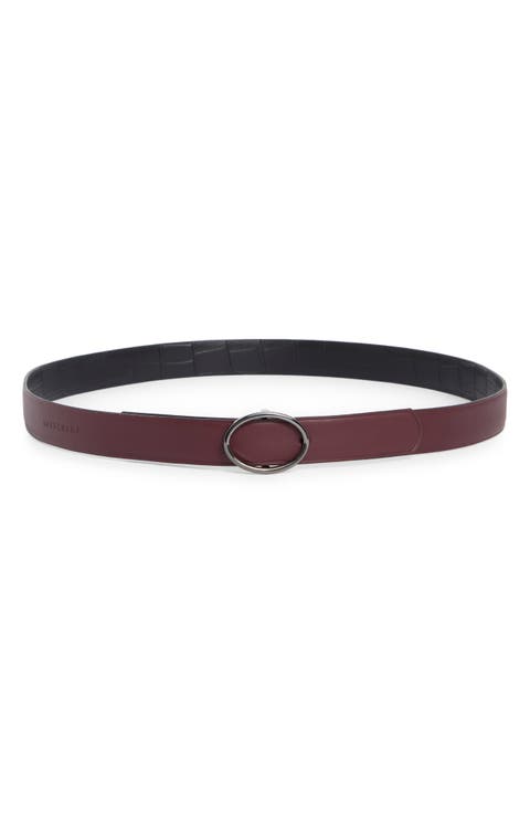 Reversible Leather Belt