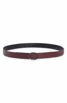 Longchamp Reversible Leather Belt
