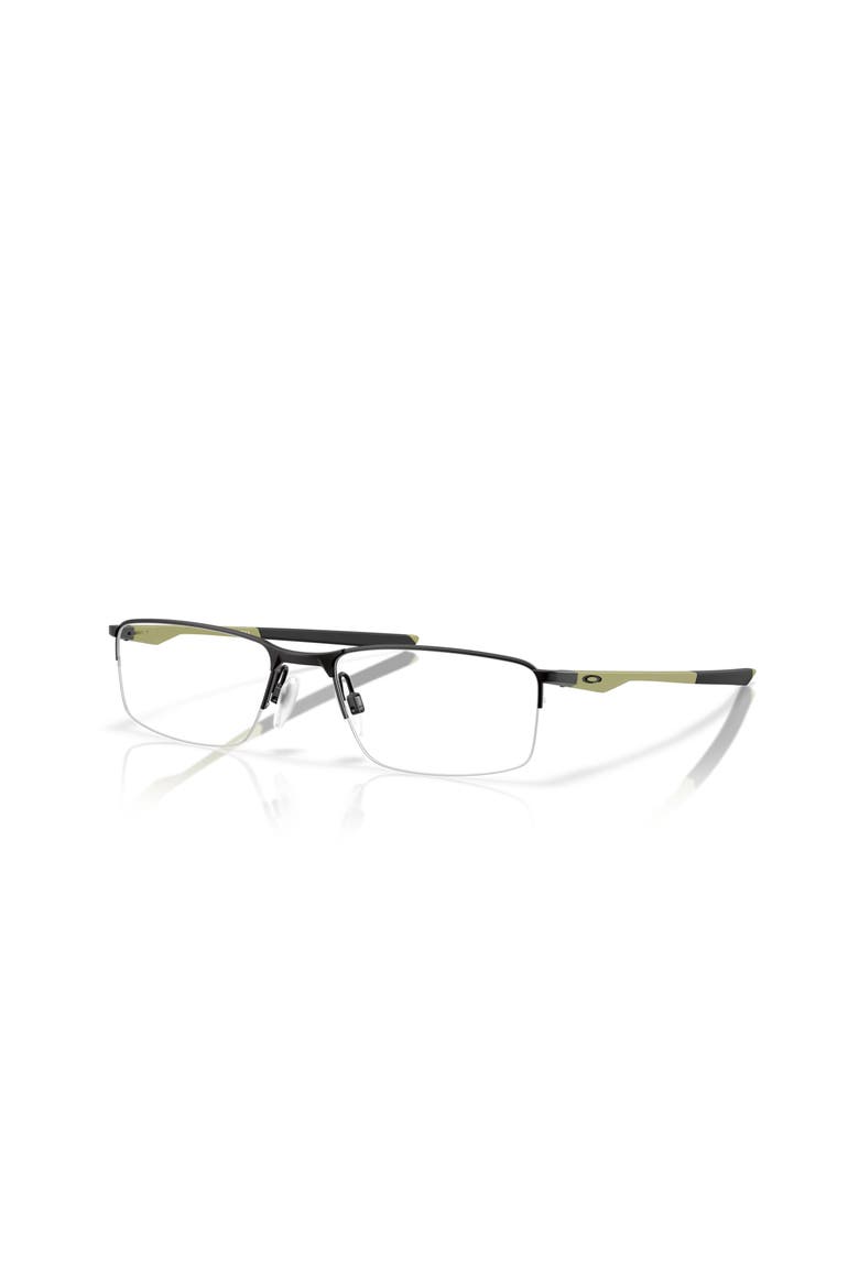 56mm Rectangle optical glasses, Main, color, Black
