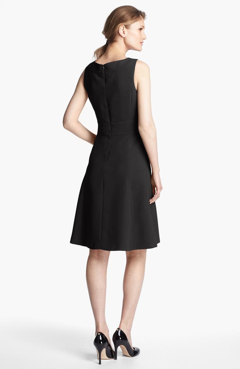 Tahari Sleeveless Fit & Flare Dress, Alternate, color, 