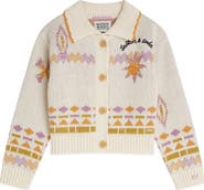 Scotch & Soda Kids' Dropped Shoulder Cardigan