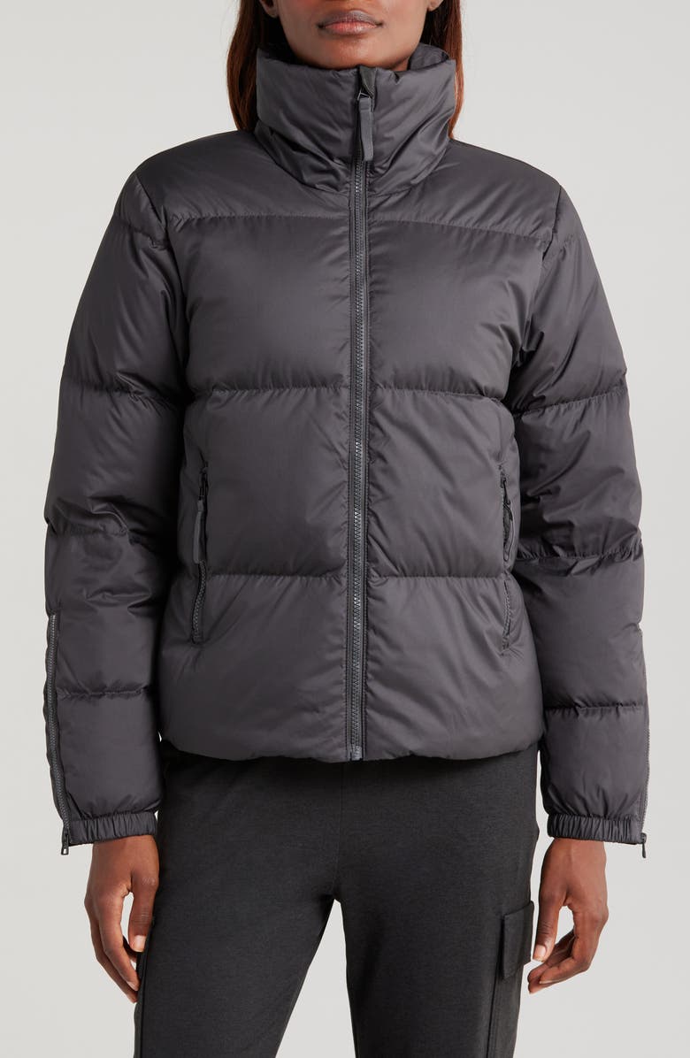 Vuori Hillside Down Jacket, Alternate, color, Black