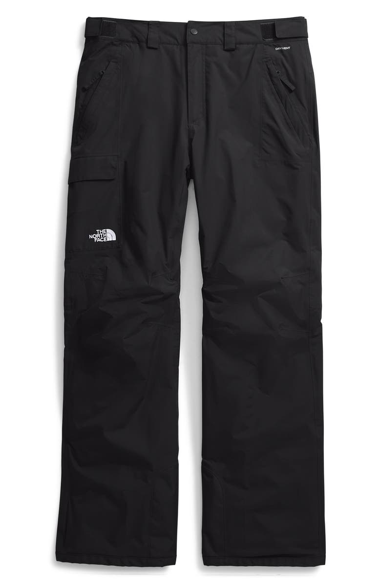 The North Face Freedom Waterproof Insulated Snow Pants, Alternate, color, Tnf Black-Npf