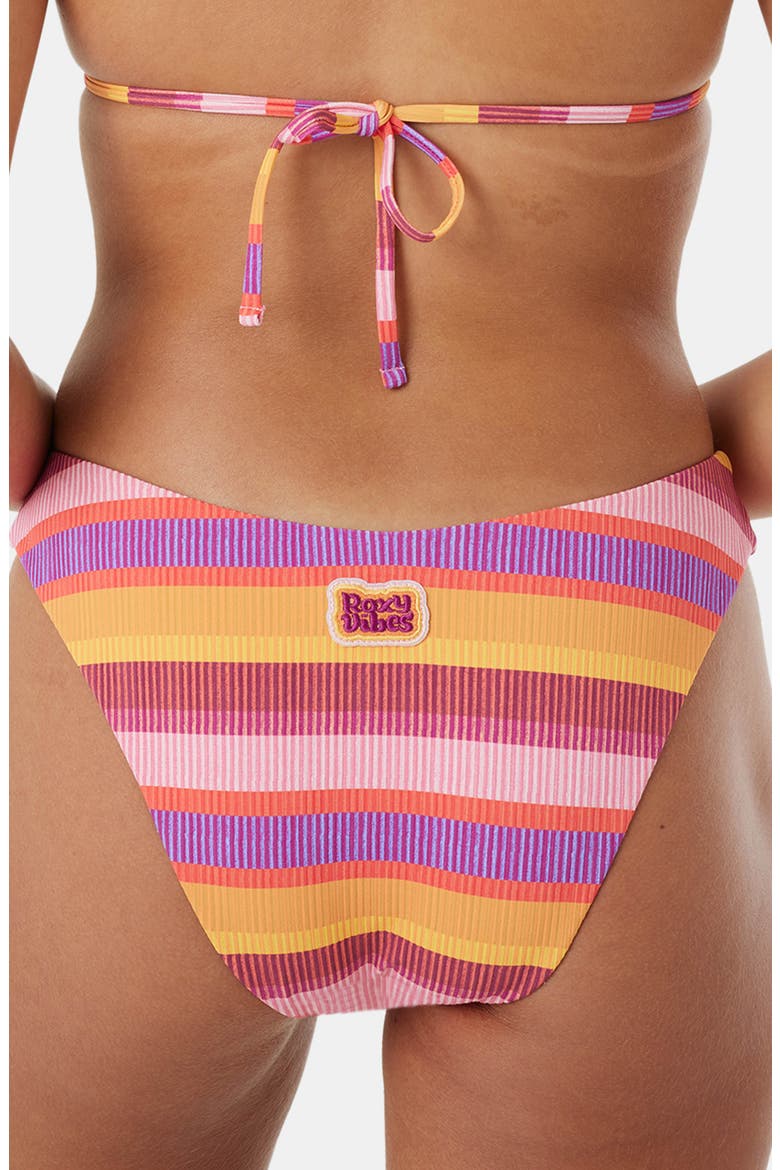 Coastal Current Reversible Bikini Bottoms, Alternate, color, PINK MULTI