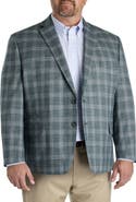 Michael Kors Big & Tall Plaid Sport Coat