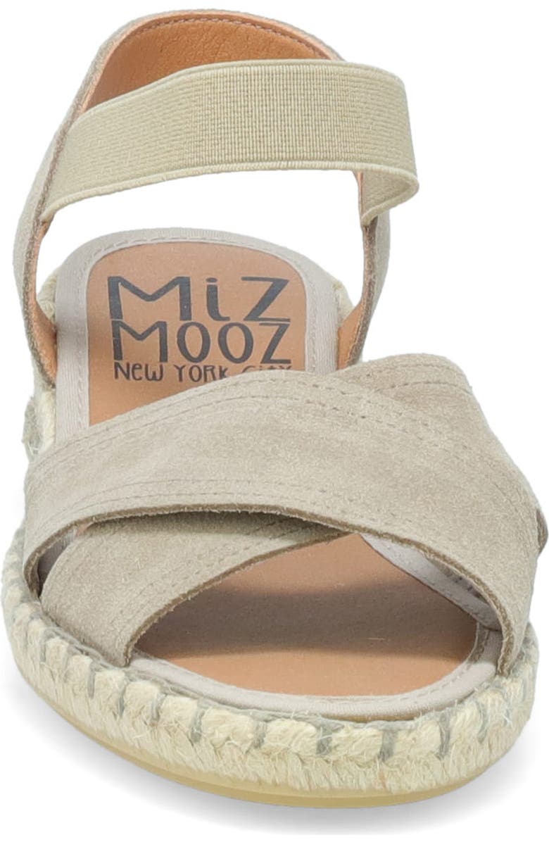 Miz Mooz Vena Espadrille Wedge, Alternate, color, Tan