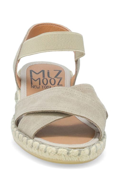 Miz Mooz Vena Espadrille Wedge In Tan