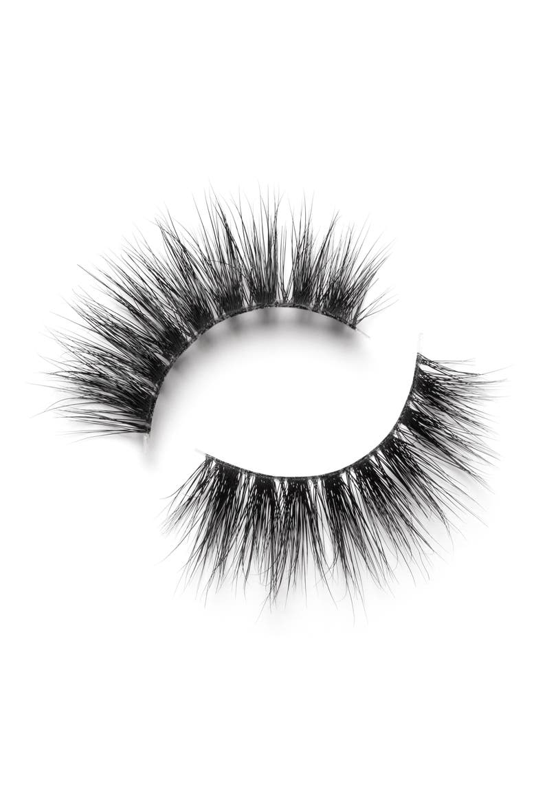 Ela 3D Mink False Lashes, Alternate, color, NO COLOR