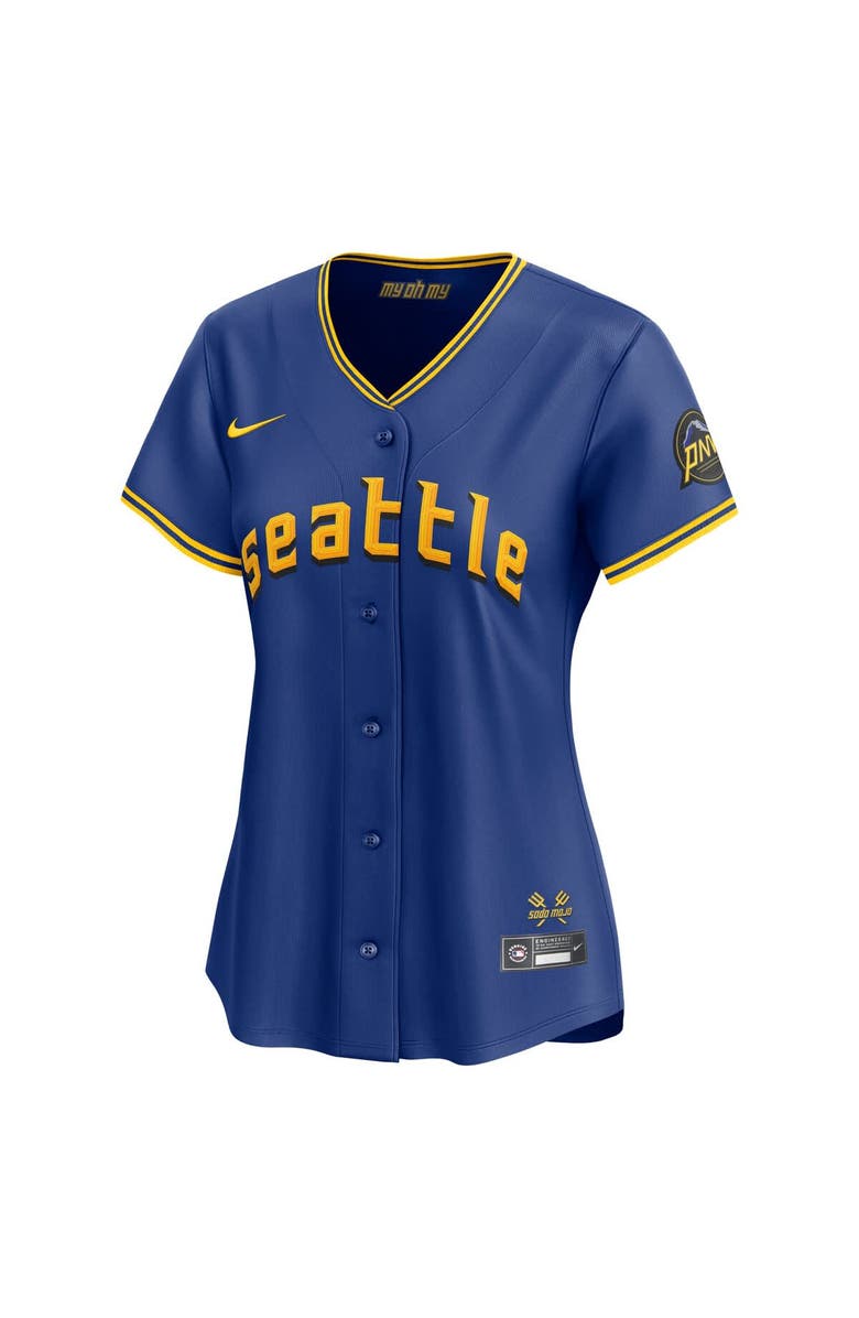 Nike Women's Nike Julio Rodriguez Royal Seattle Mariners City Connect Limited Player Jersey, Alternate, color, 