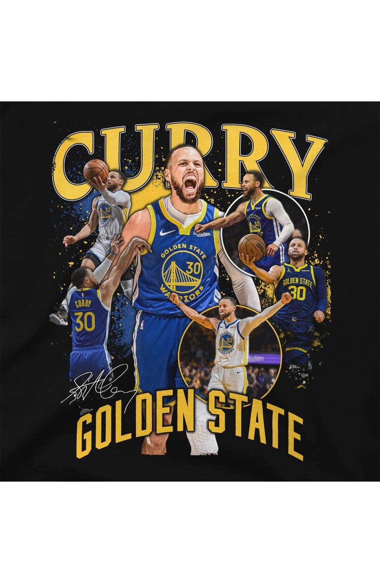 Stadium Essentials Unisex Stadium Essentials Stephen Curry Black Golden State Warriors Player Crossroads T-Shirt, Alternate, color, 