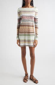 Missoni Flame Space Dye Stripe Minidress