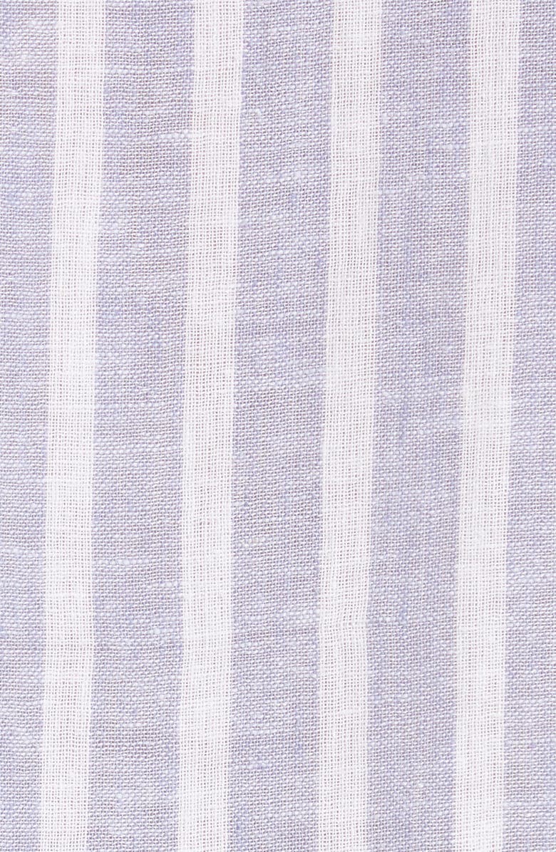Rails Cito Stripe Short Sleeve Linen Blend Button-Up Shirt, Alternate, color,