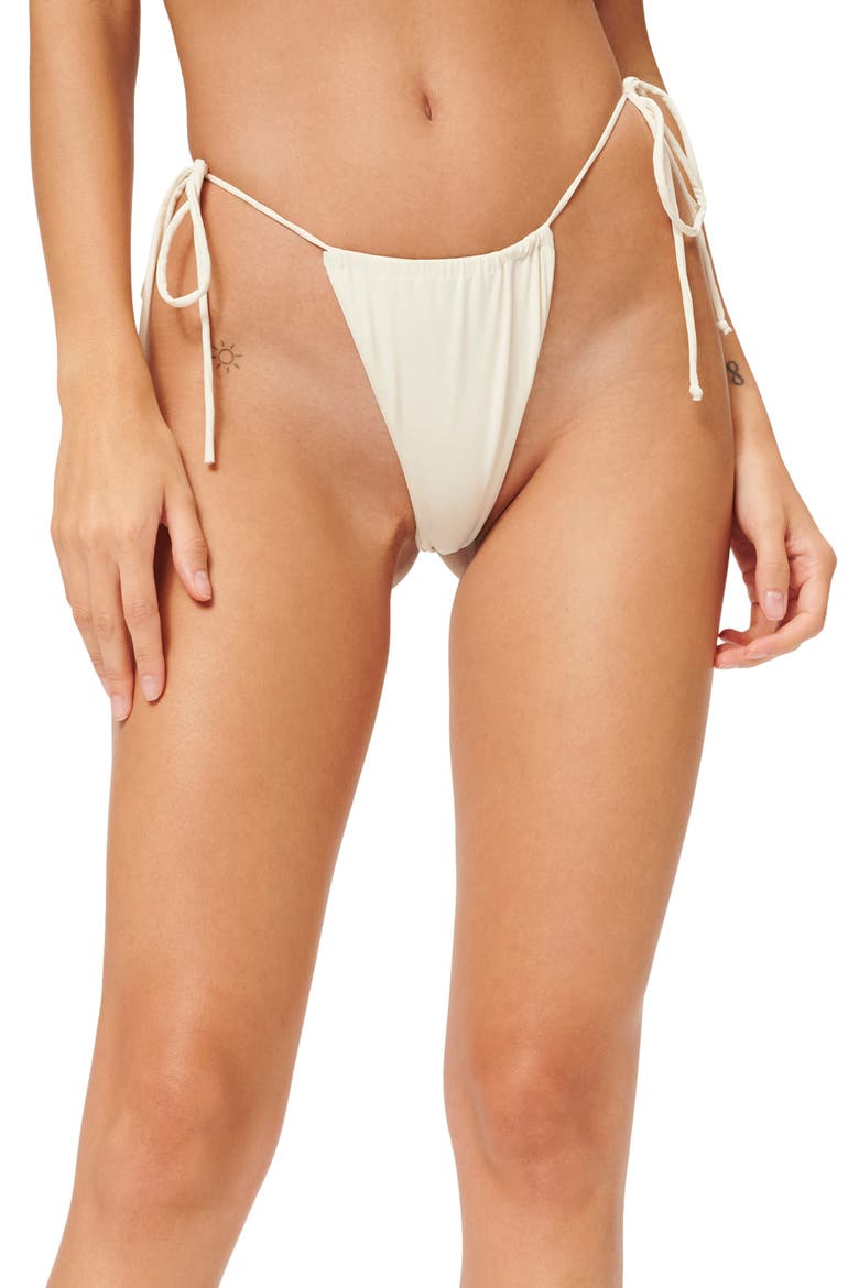 Tiny Ties Bikini Bottoms, Main, color, IVORY001