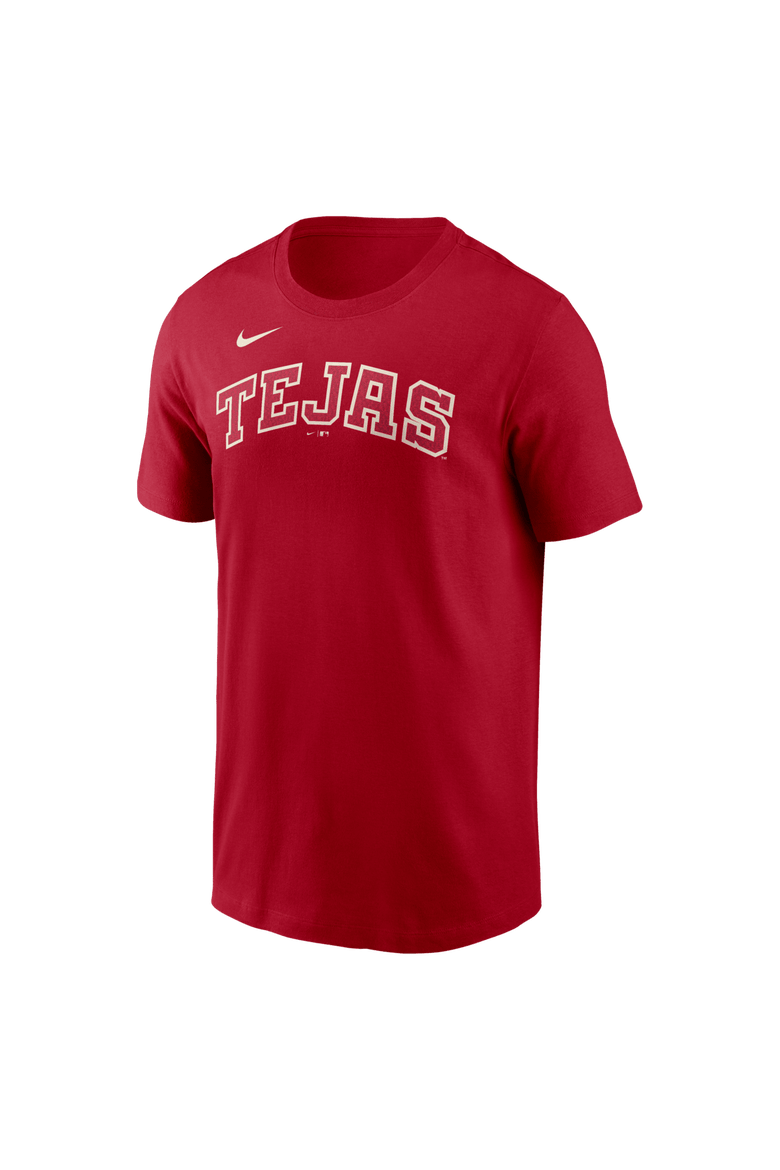 Men's Nike Brandon Nimmo Red Texas Rangers 2026 City Connect Name & Number T-Shirt, Alternate, color, Red