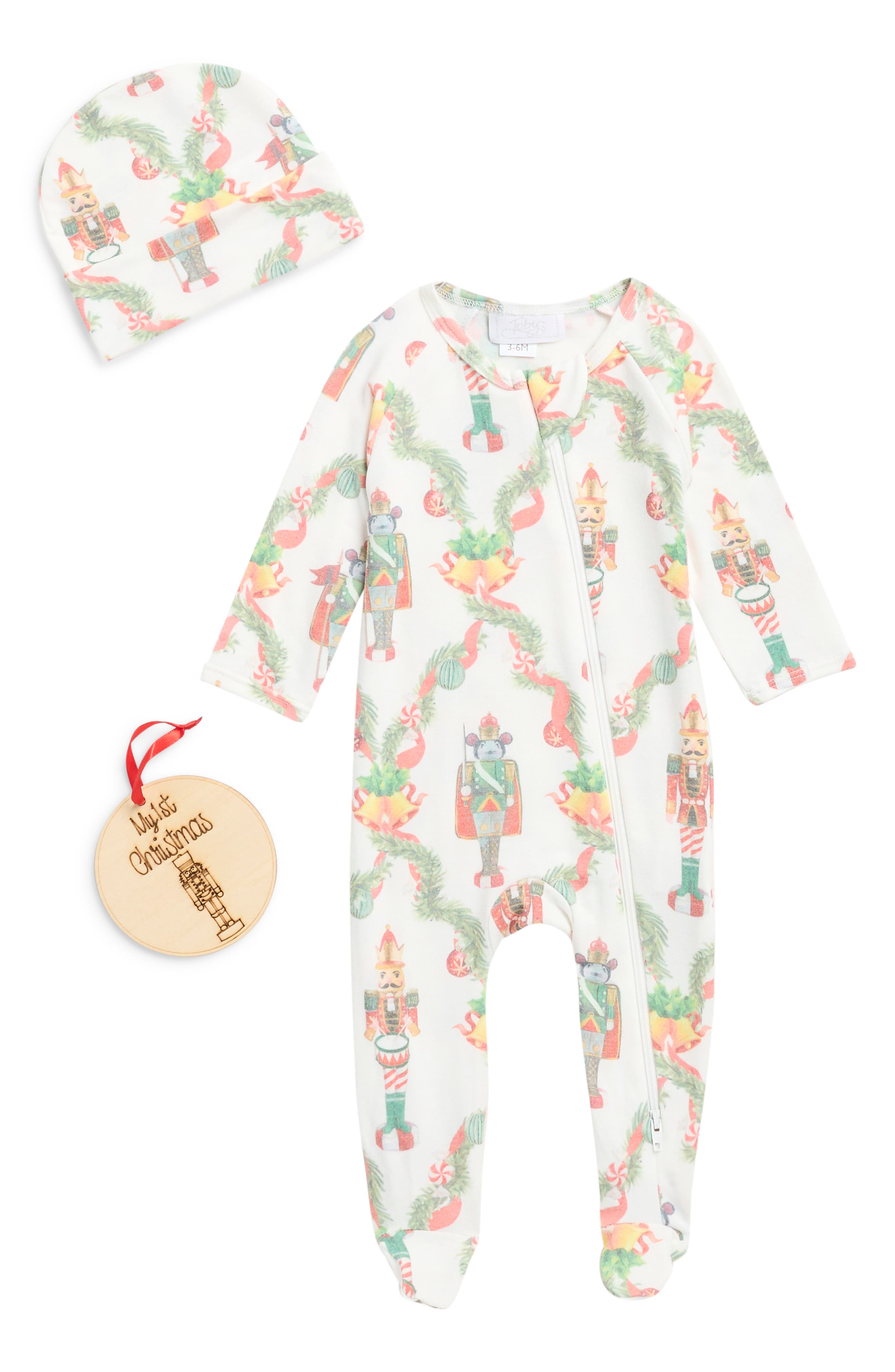 Nutcracker Footie and Beanie Set