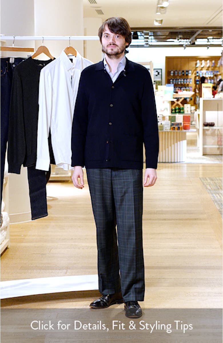 Milano Stitch Merino Wool Cardigan, sales video thumbnail