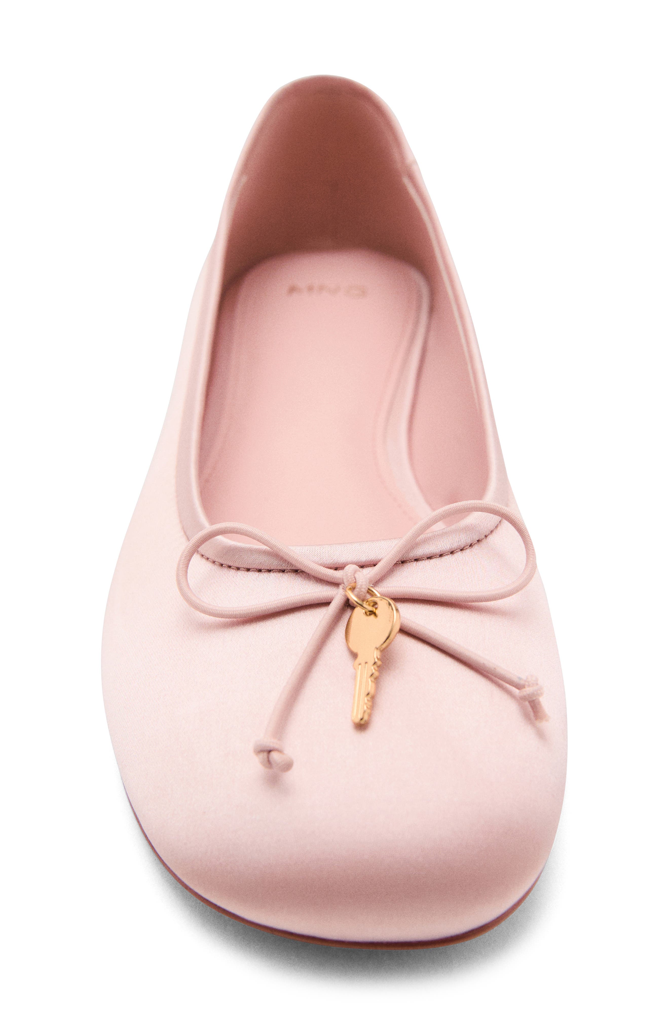 MANGO Ballet Flat, Alternate, color, Pink
