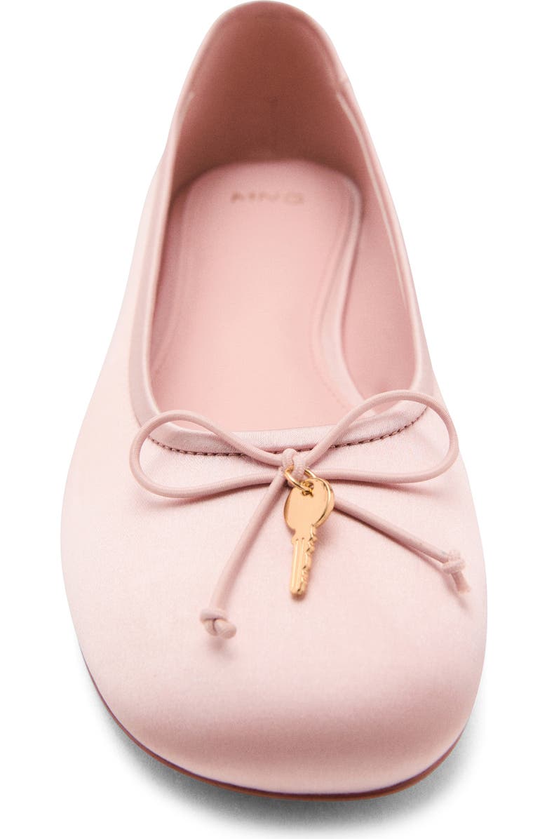 MANGO Ballet Flat, Alternate, color, Pink