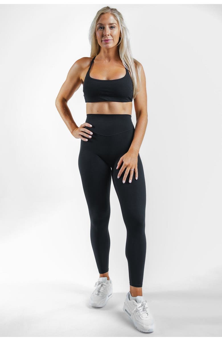 Vitality Cloud II Strappy Bra, Alternate, color, Midnight