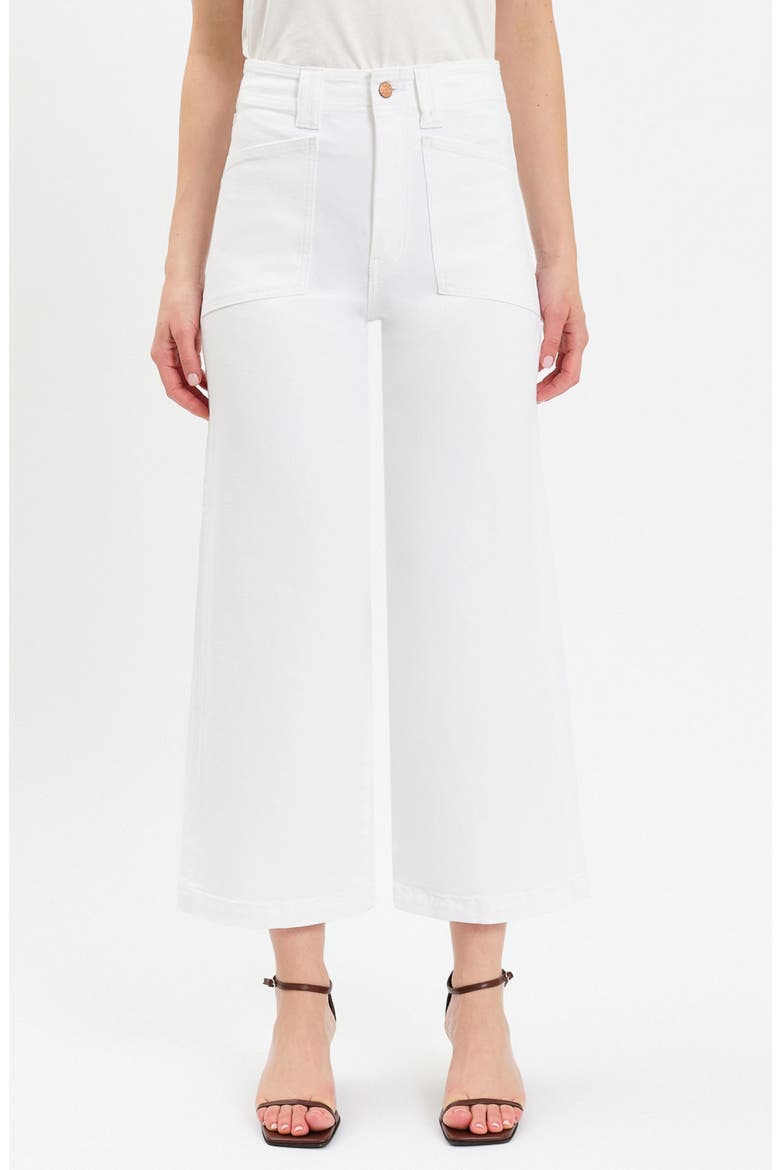 Valley Girl Crop Wide Leg Pants, Main, color, LAMB
