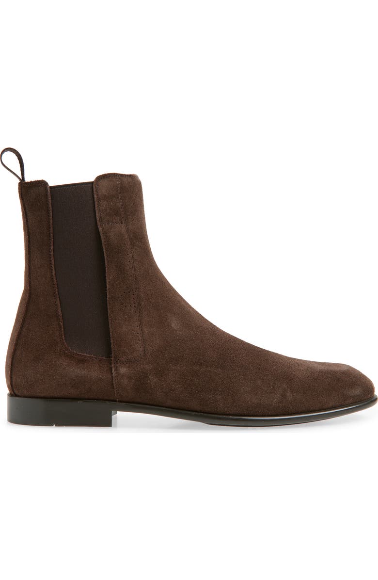 FERRAGAMO Angle Chelsea Boot, Alternate, color, Tan Moro