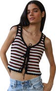 Callahan Mai Crochet Tie Tank Top - Women's