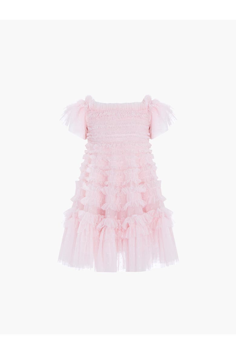 Lisette Kids Dress, Alternate, color, Peony Pink