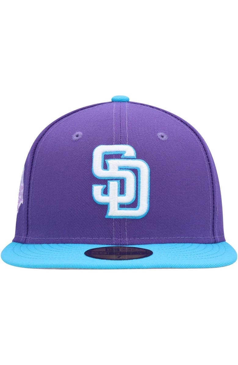 New Era Men's New Era Purple San Diego Padres Vice 59FIFTY Fitted Hat, Alternate, color, 