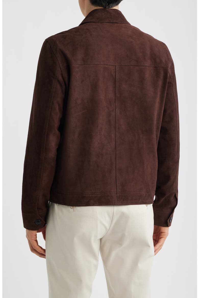 Wilstead Suede Shirt Jacket, Alternate, color, CHOCOLATE BROWN