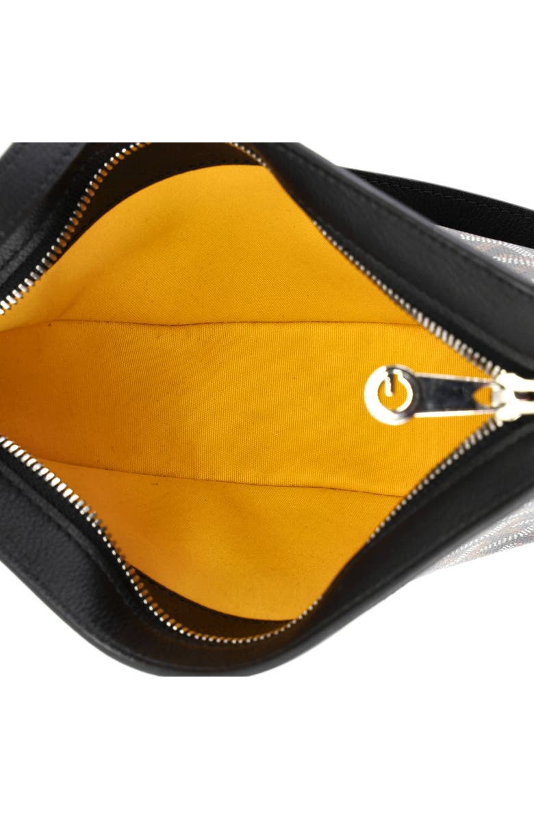 Pre-Owned Goyard Hirondelle Shoulder Bag Coated Canvas and Leather, Alternate, color, Black