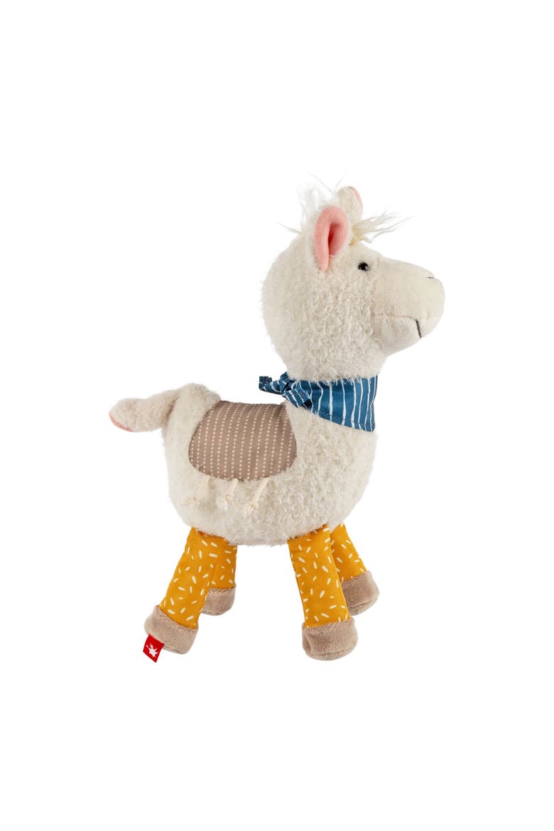 Patchwork Llama Plush Toy, Alternate, color, Multicolored