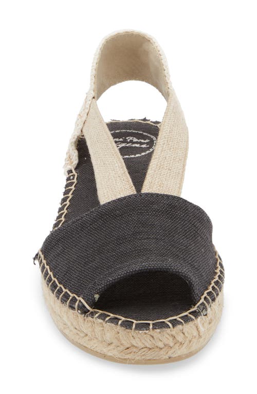 Toni Pons Elora Espadrille Sandal In Black