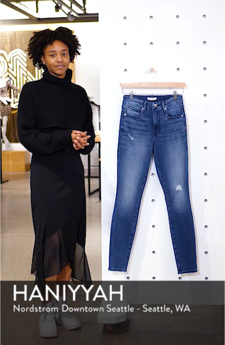 Good Waist High Waist Skinny Jeans, sales video thumbnail