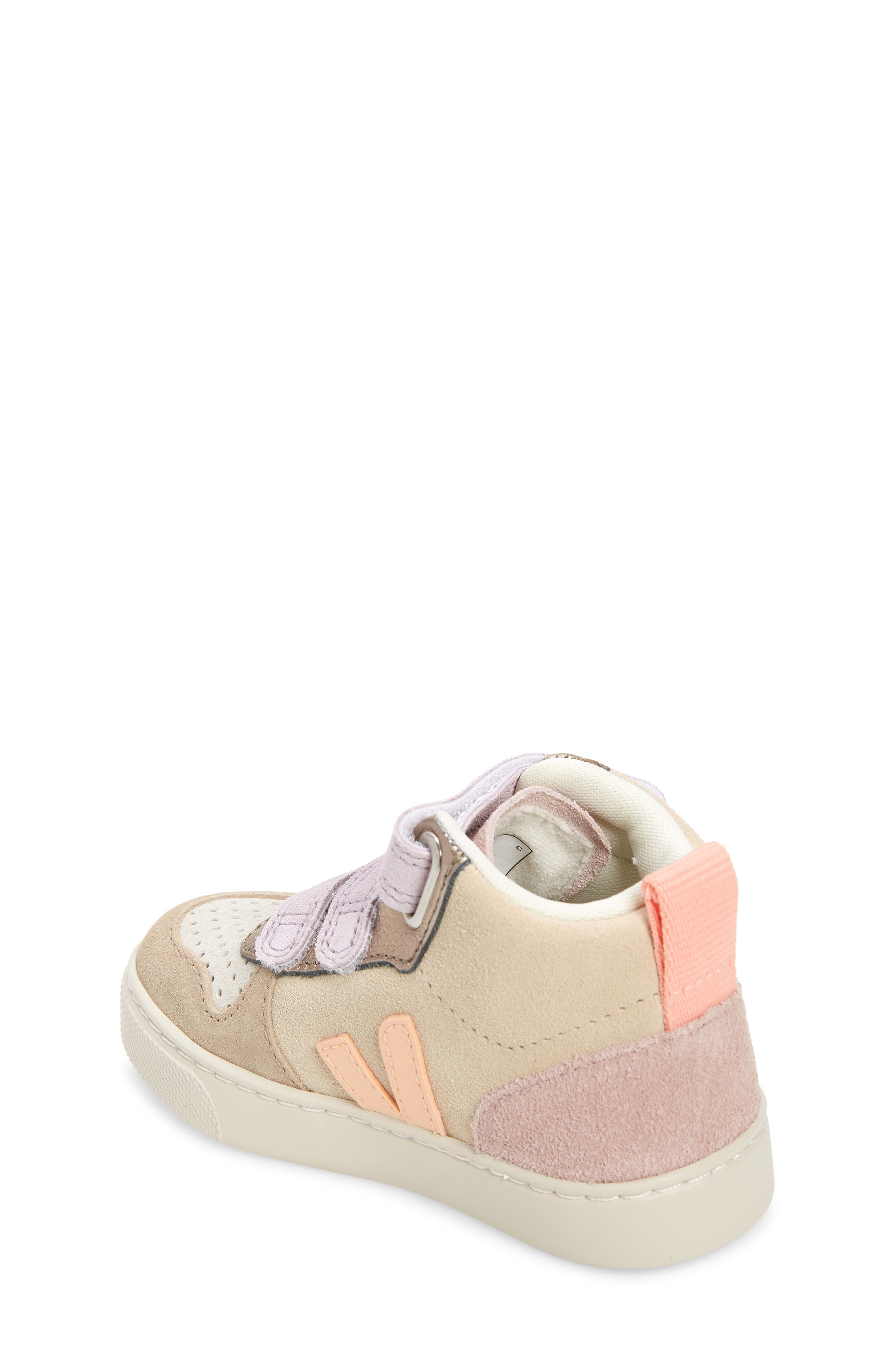 Veja Kids
 Small V-10 Sneaker, Alternate, color, Multico-Almond Peach