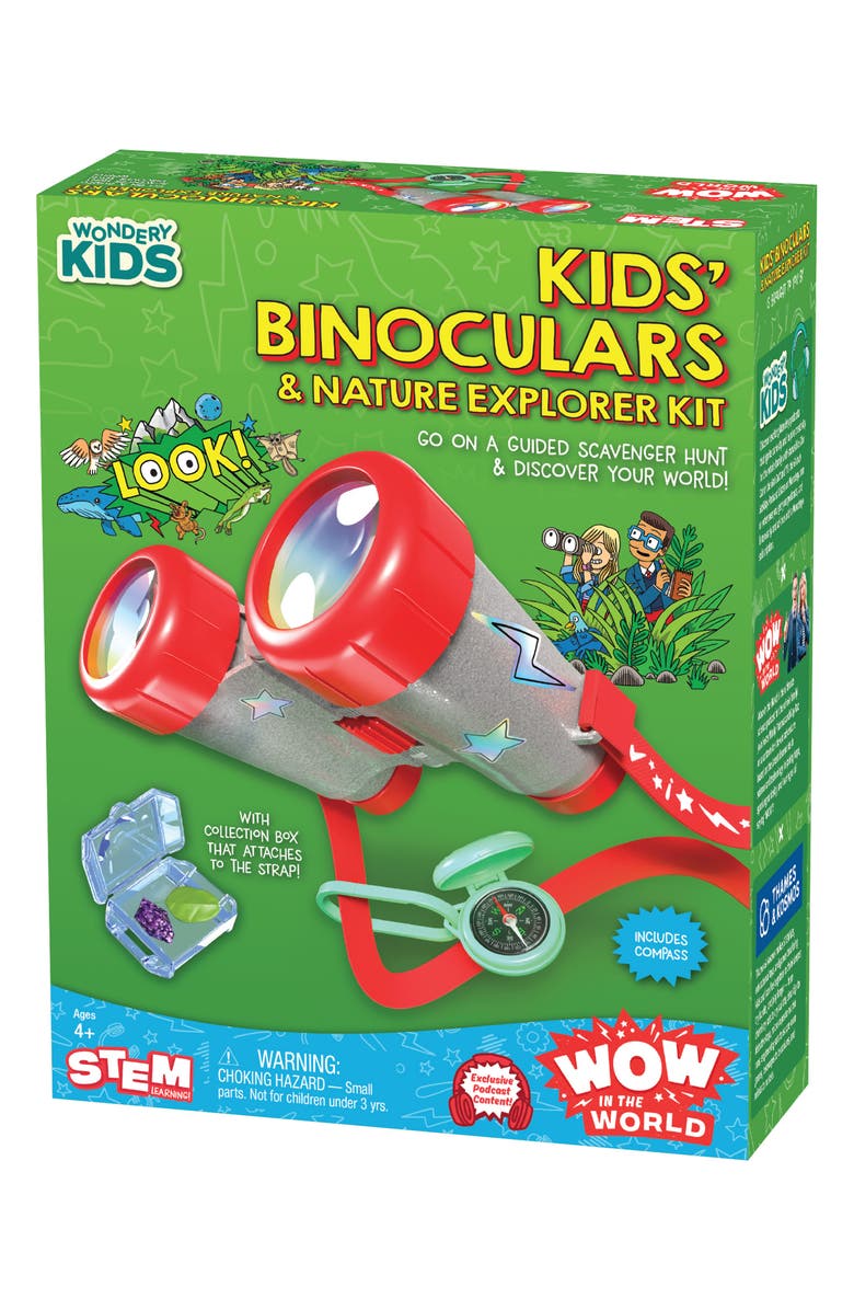 Thames & Kosmos Binoculars & Nature Explorer's Kit, Main, color, Miscellaneous