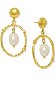 Ottoman Hands Sloane Drop Stud Earrings