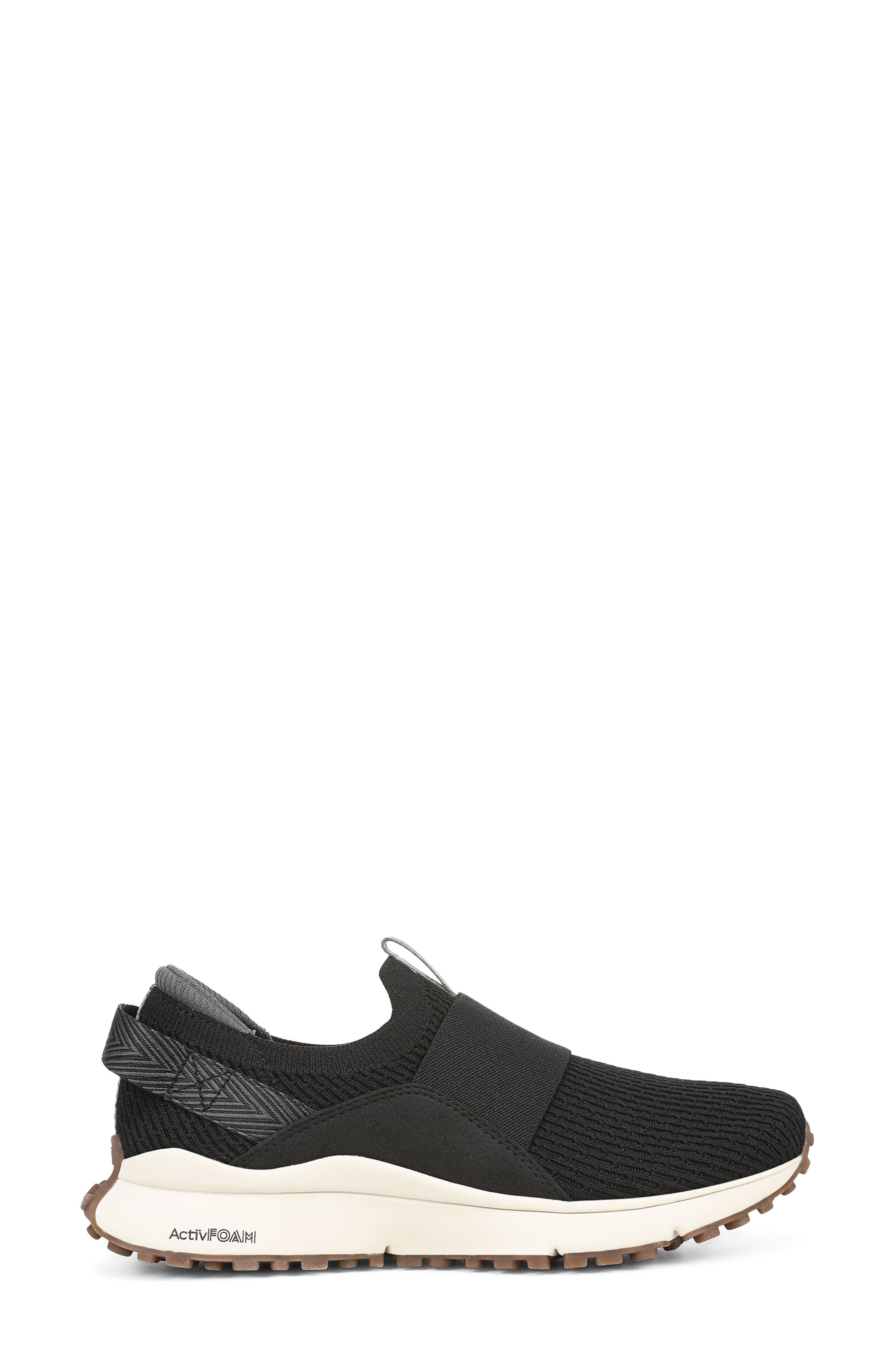 Jumpstart Knit Slip-On Sneaker, Alternate, color, BLACK