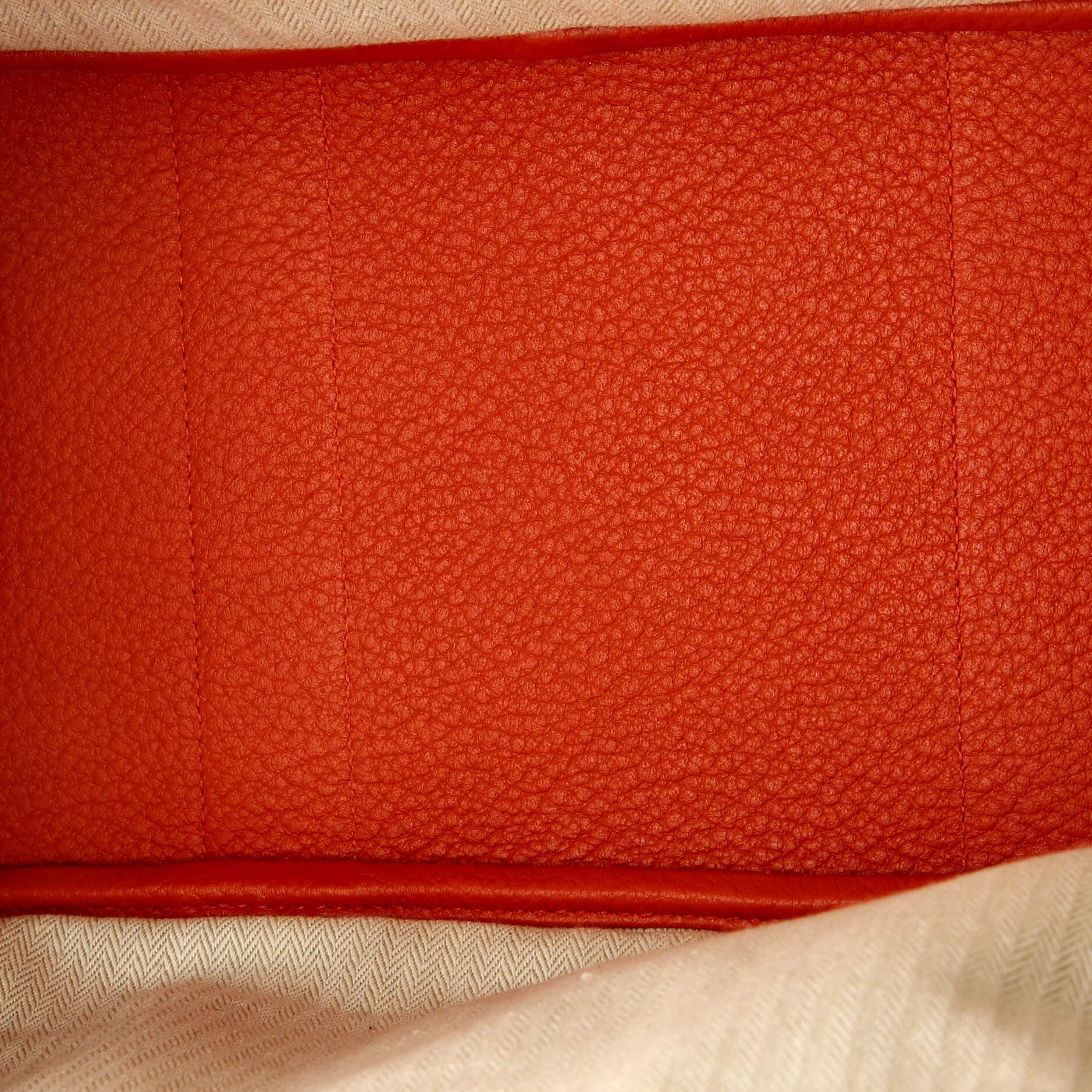 Pre-Owned Hermes Garden Party Tote Leather 36, Alternate, color, Capucine