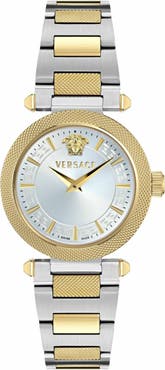 Versace V-Musa Two-Tone Bracelet Watch, 35mm