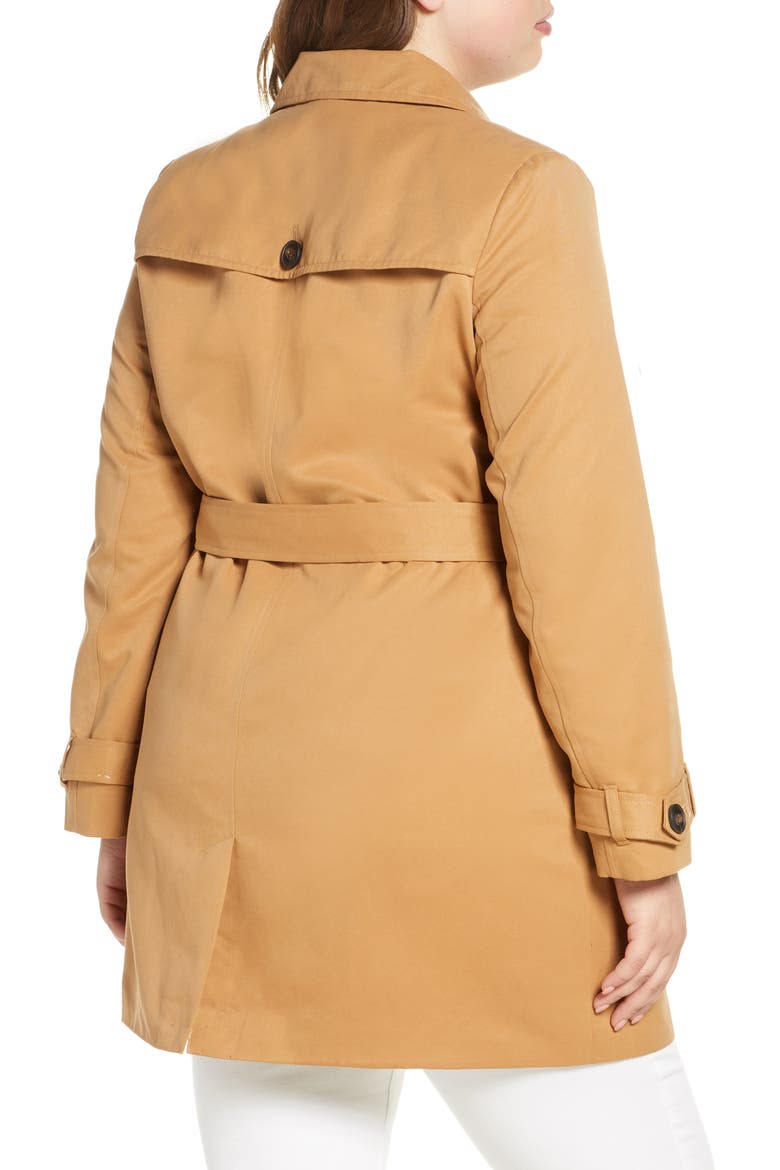Curve Tie Waist Jacket, Alternate, color, TOBACCO BROWN