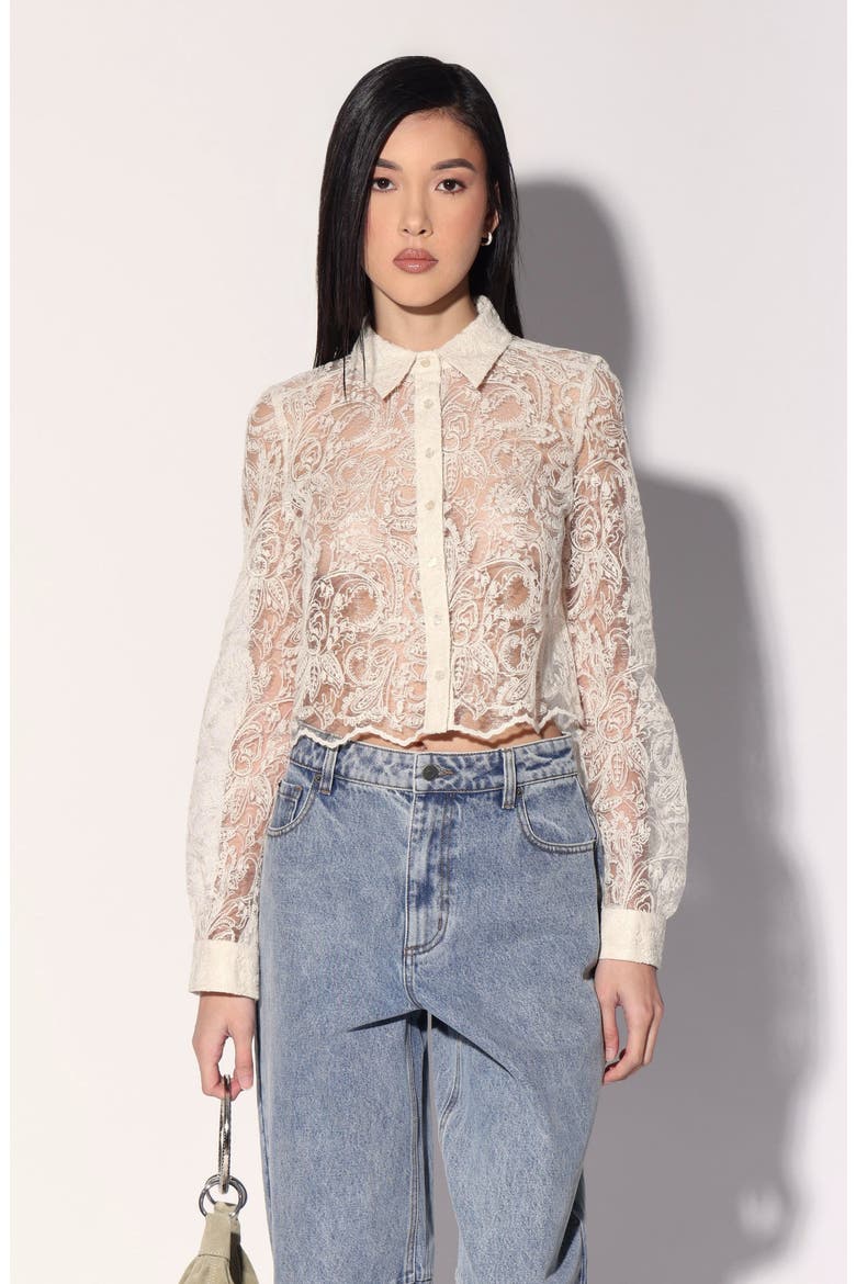 Nicolette Top, Main, color, Vanilla