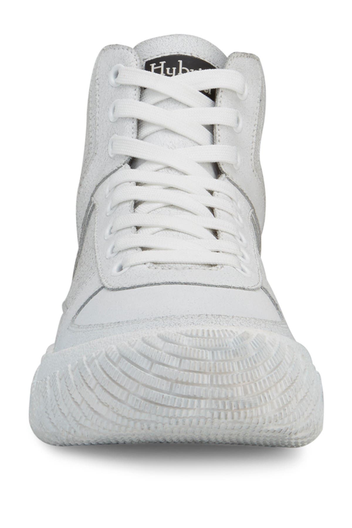 Hybrid Green Label Drifter Leather Mid Sneaker, Alternate, color, Leather Wh