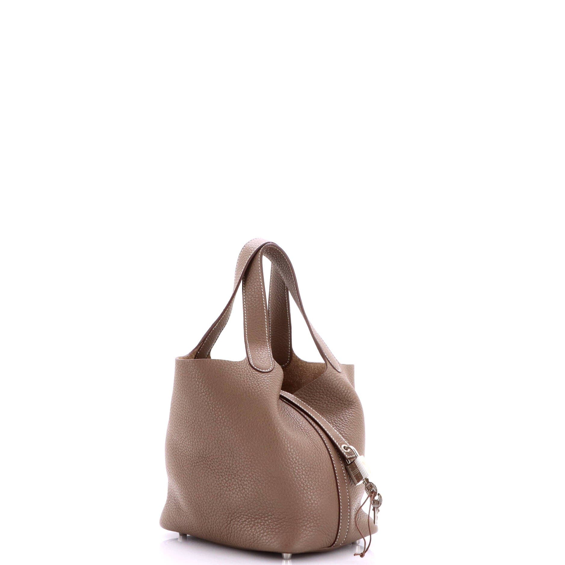 Picotin Lock Bag Clemence PM, Alternate, color, Grey