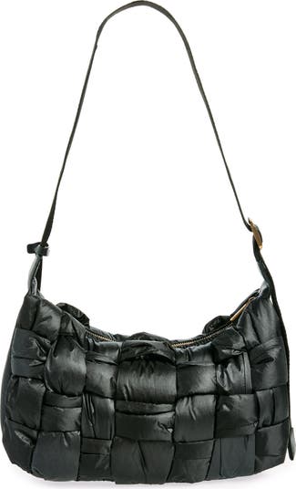 Elcie Woven Hobo Bag