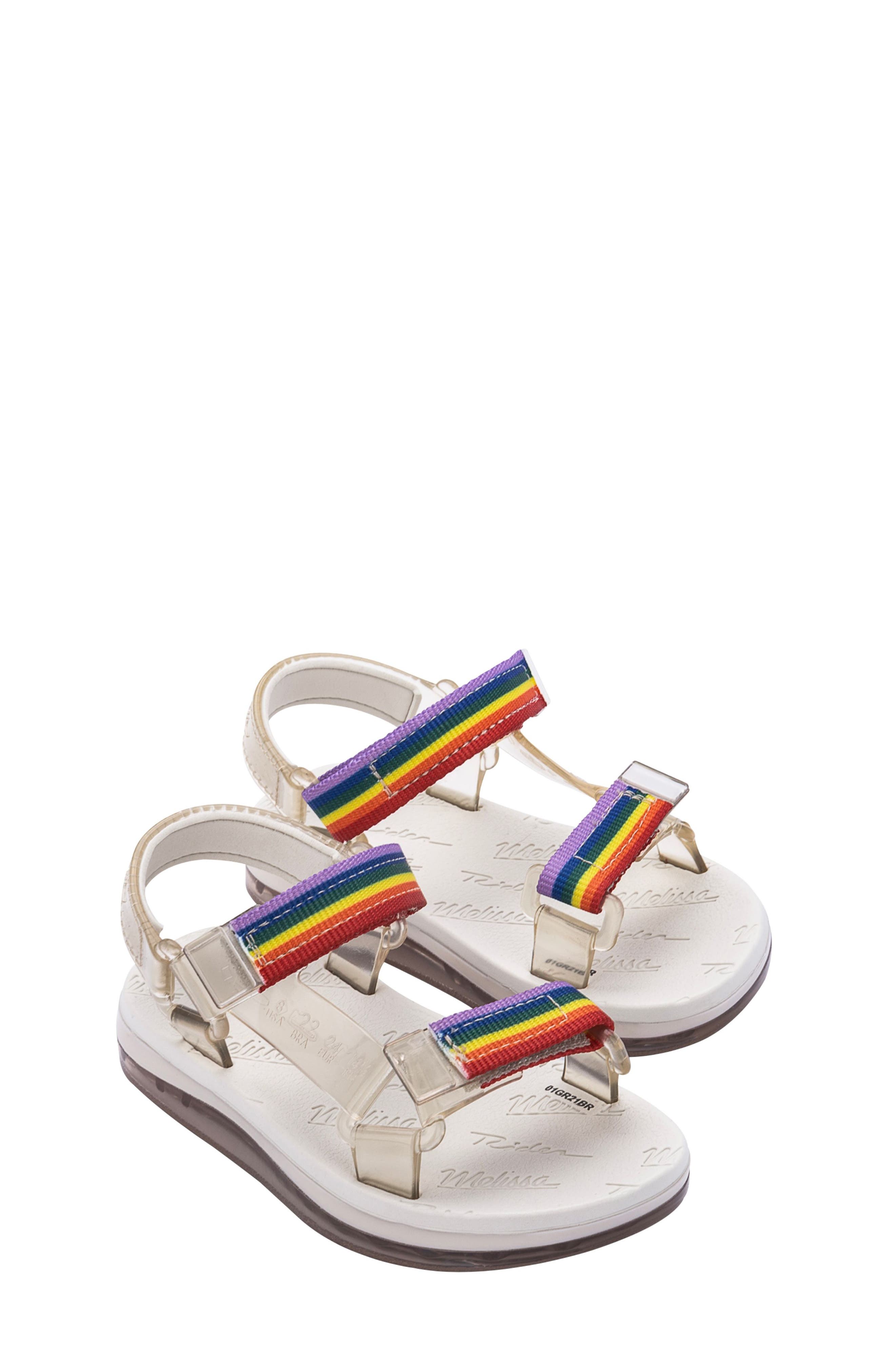 Melissa Papete Rider Sandal, Main, color, 